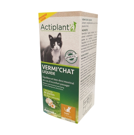 Vermi´chat vermifuge naturel pour chat - essentiel