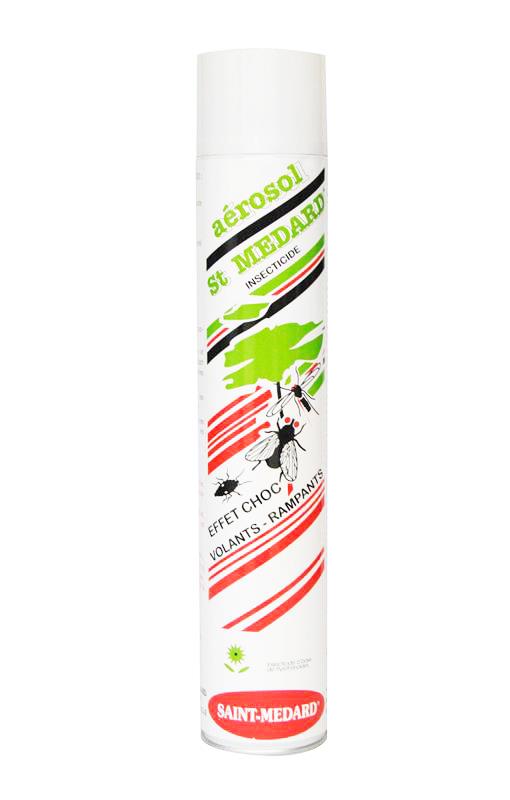 Bombe aérosol insecticide pour insectes volants 750 ml