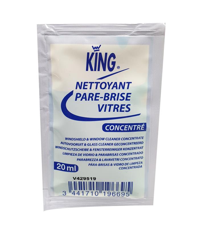 Aérosol pour nettoyage des vitres et miroir King en 750ml