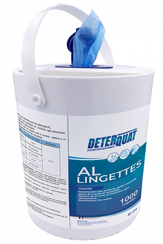 Lingette nettoyante et désinfectante pour toutes surfaces - par 120 - RETIF