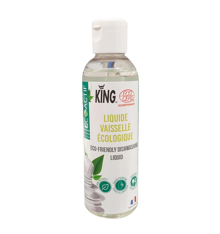 Détergent liquide vaisselle mains écologique king ecocert100ml