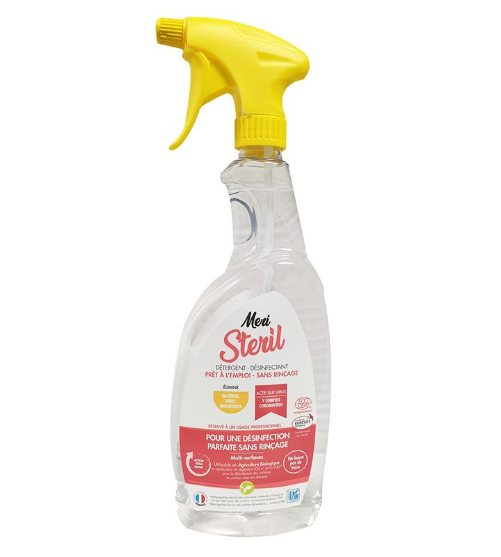 Spray désinfectant et lubrifiant Steril Cleaner 300 ml