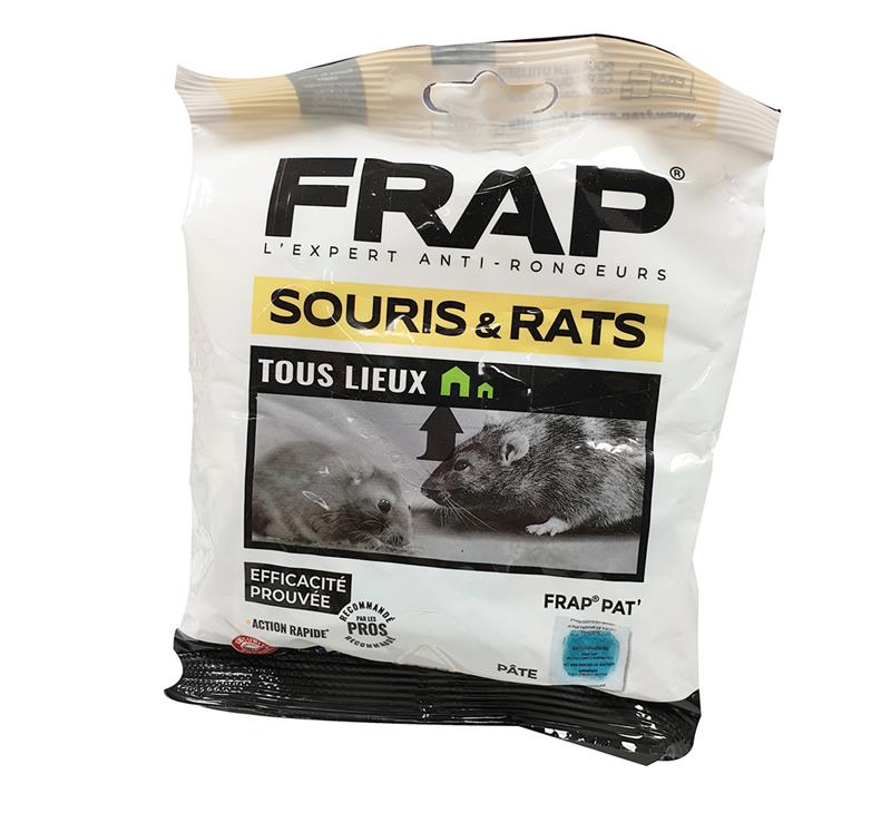 FRAP PAT pâtes contre souris et rat Diféthialone professionnel