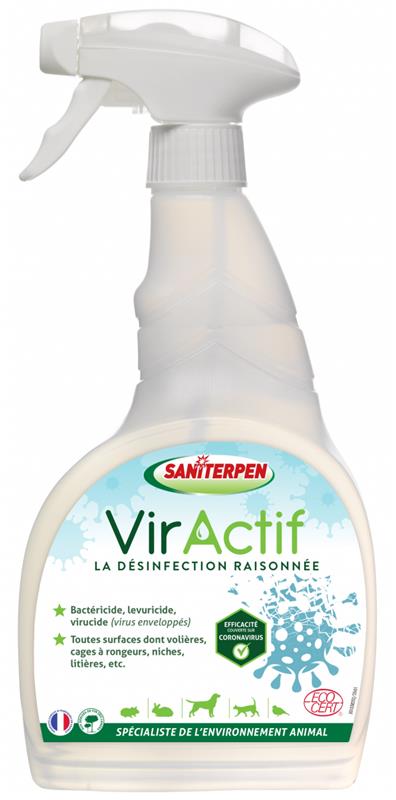 Spray désinfectant et nettoyant multi-surface sans rinçage - Lalo