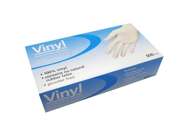 Gants vinyle non poudrés - Équipement de protection individuelle - Rouxel