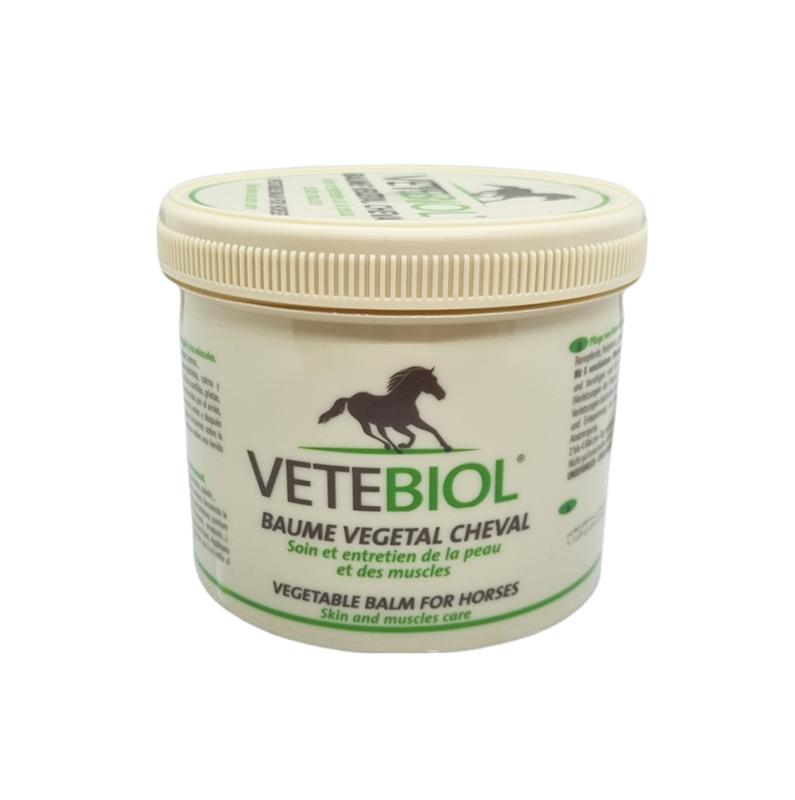 Vetebiol beaume peau muscle pour chevaux de course