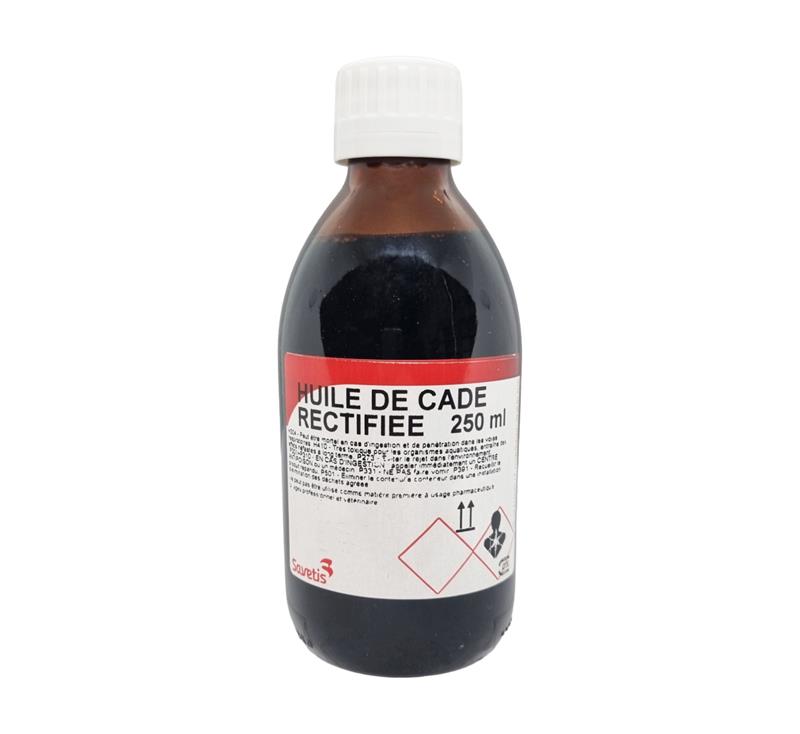 Huile de cade véritable (250ml) – Suisse Poulailler MR Sàrl