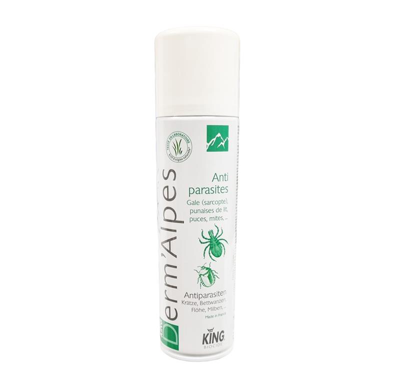 FOGGER ANTI-PARASITES 150 ML (SARCOPTE GALE, PUNAISES LIT) - KING