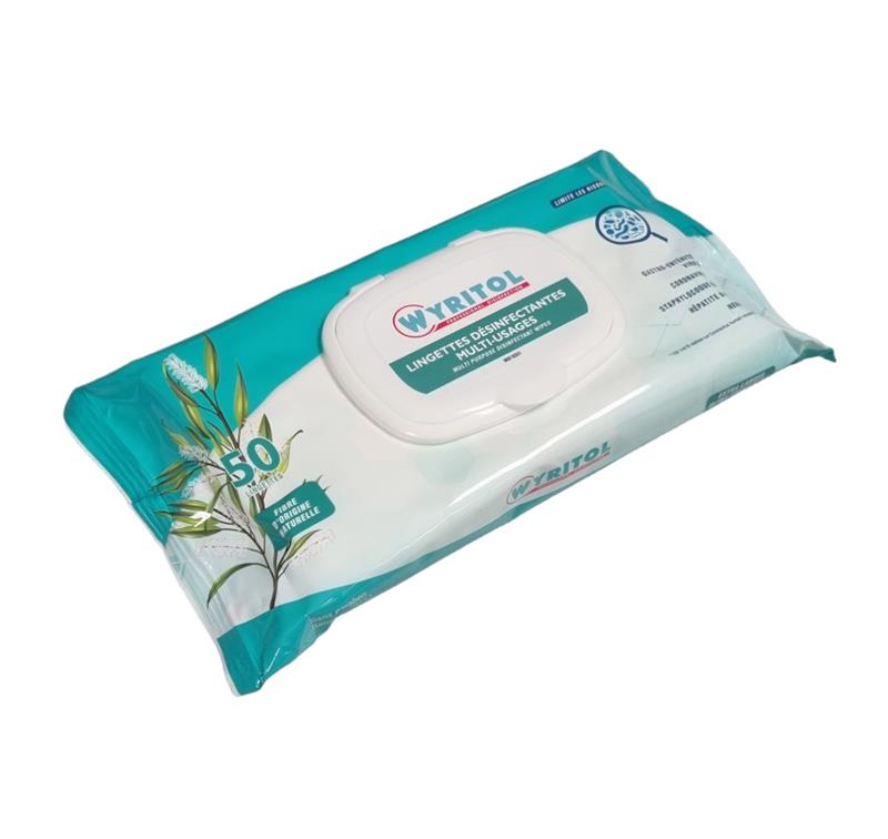 Lingettes désinfectantes pour les mains Wyritol - LD Medical