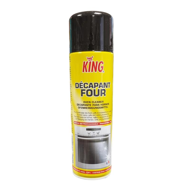 Décapant four contact alimentaire spray 750ml KING