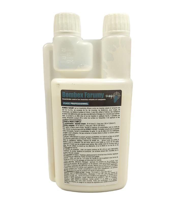 BOMBE ONE SHOT INSECTICIDE - 150 ml - Anti insectes volants et rampants -  U2 SICO - La capem