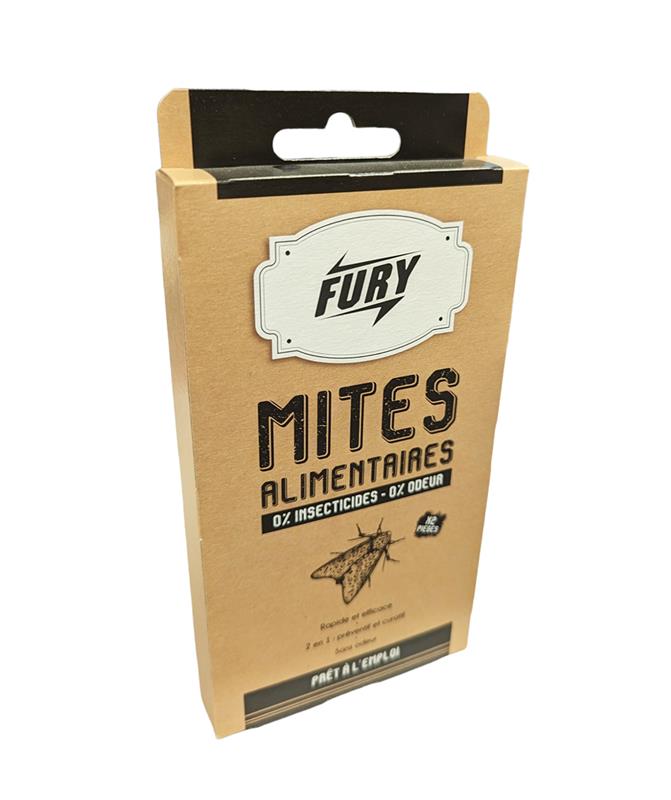 Piège à mites alimentaire Fury anti mites piège colle