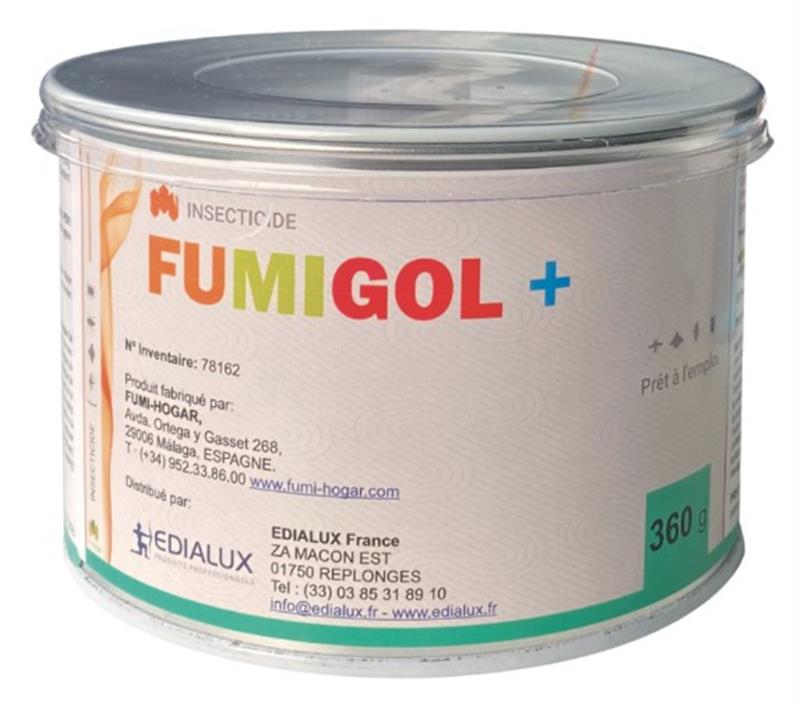 Fumigol + Fumigène insecticide cyphénothrine géraniol