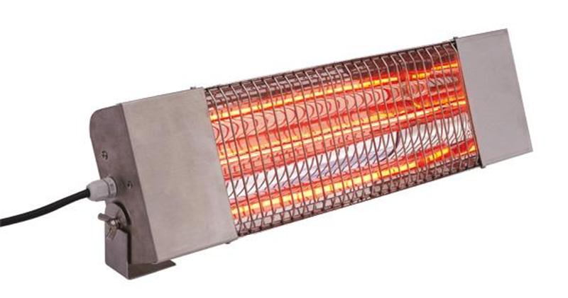 Chauffage radiant infrarouge inox extérieur et intérieur 1500 W