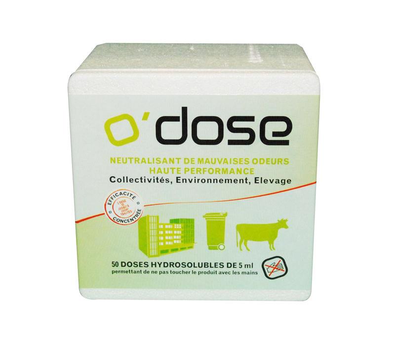 O'dose, absorbeur neutralisant de mauvaises odeurs (50 doses x 5ml)