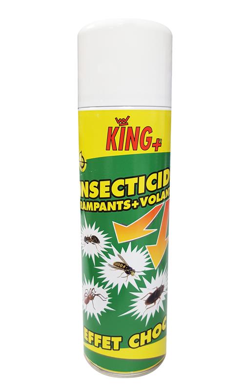 Insecticide rampants et volants King aérosol 500ml