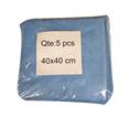 Microfibres toutes surfaces bleu x5