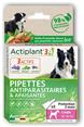 Actiplant´3 bio pipettes antiparasitaires et apaisantes pour chien