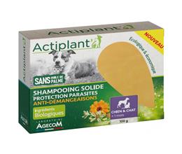 Actiplant' Shampooing solide protection parasite et anti démangeaisons