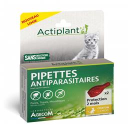 ACTI Pipettes antiparasitaire chat