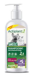 Actiplant Shampooing antiparasitaire chien chat fruit des bois