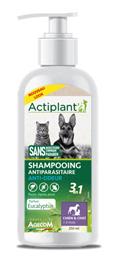 Actiplant Shampooing 3 en1 antiparasitaire chien chat Anti Odeur