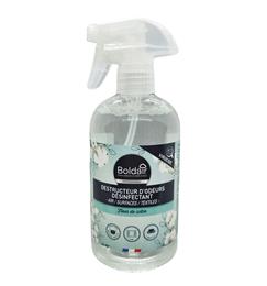 Boldair Destructeur d'Odeur Désinfectant Bambou Jasmin Vapo 500ml BOLDAIR