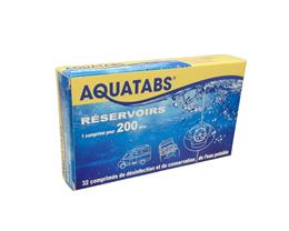 AQUATABS réservoirs 200 litres 32 cps AQUATABS réservoirs 200 litres 32 cps