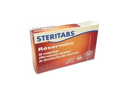 STERITABS réservoirs 50 litres 36cps STERITABS réservoirs 50 litres 36cps