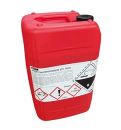 ACIDE CHLORHYDRIQUE 33% - 23kg ACIDE CHLORHYDRIQUE 33% - 23kg