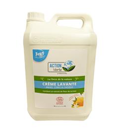 Action verte crème lavante ecolabel 5L