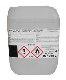 Alcool isopropylique 99% 16 kg Alcool isopropylique 99% 16 kg