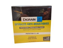 Digrain spirales anti-moustiques