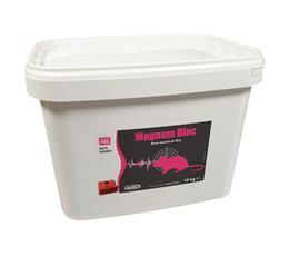 MAGNUM Bloc 28g Brodifacoum 5% seau 10KG MAGNUM Bloc 28g Brodifacoum 5% seau 10KG